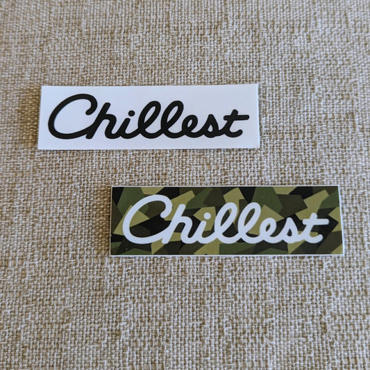 Chillest Supreme Sticker Pack (variety pack of 4)