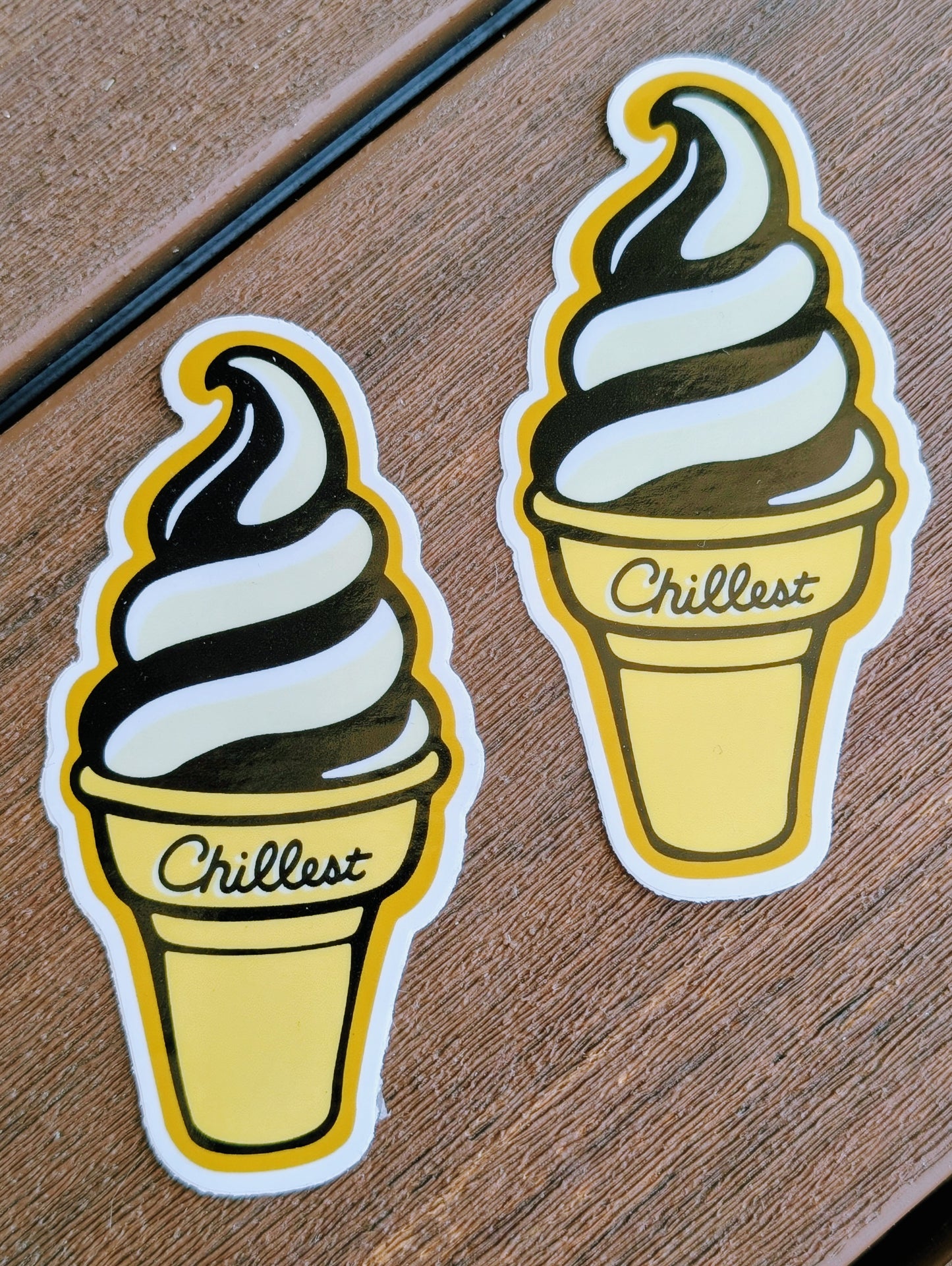 Chillest Ice Cream Sticker Pack