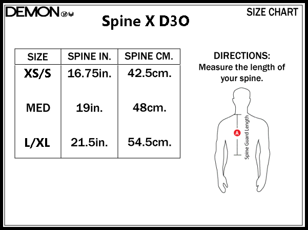 Demon Spine Guard X D3O