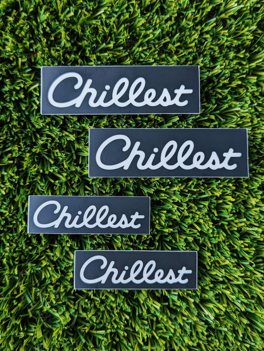 Chillest Classic Sticker Pack (variety pack of 4)