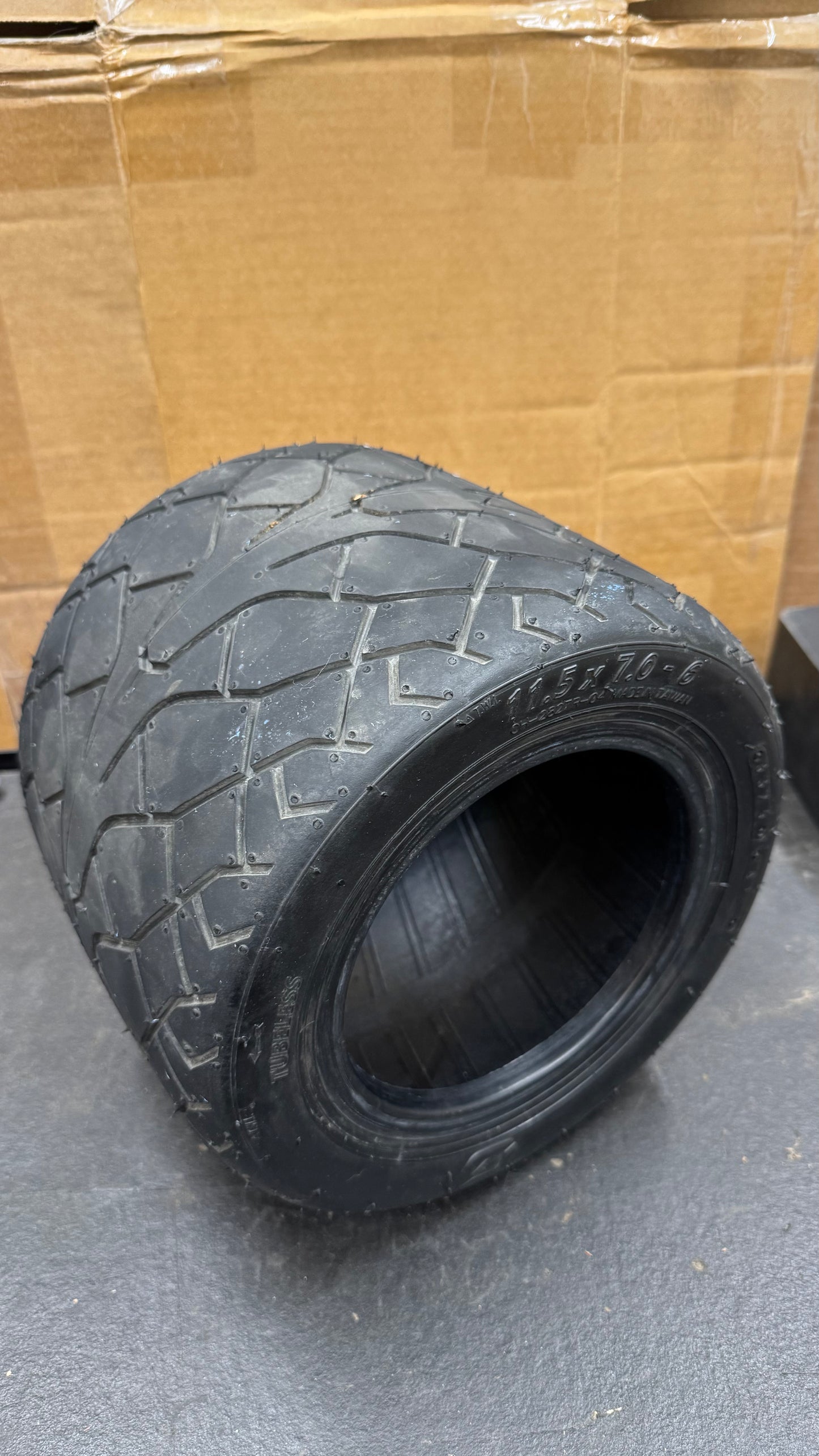 Performance Treaded Tire for Onewheel +XR/XRC/GT-S Rally Edition 11.5x7.0-6 (USED) - FREE SHIPPING USA ONLY