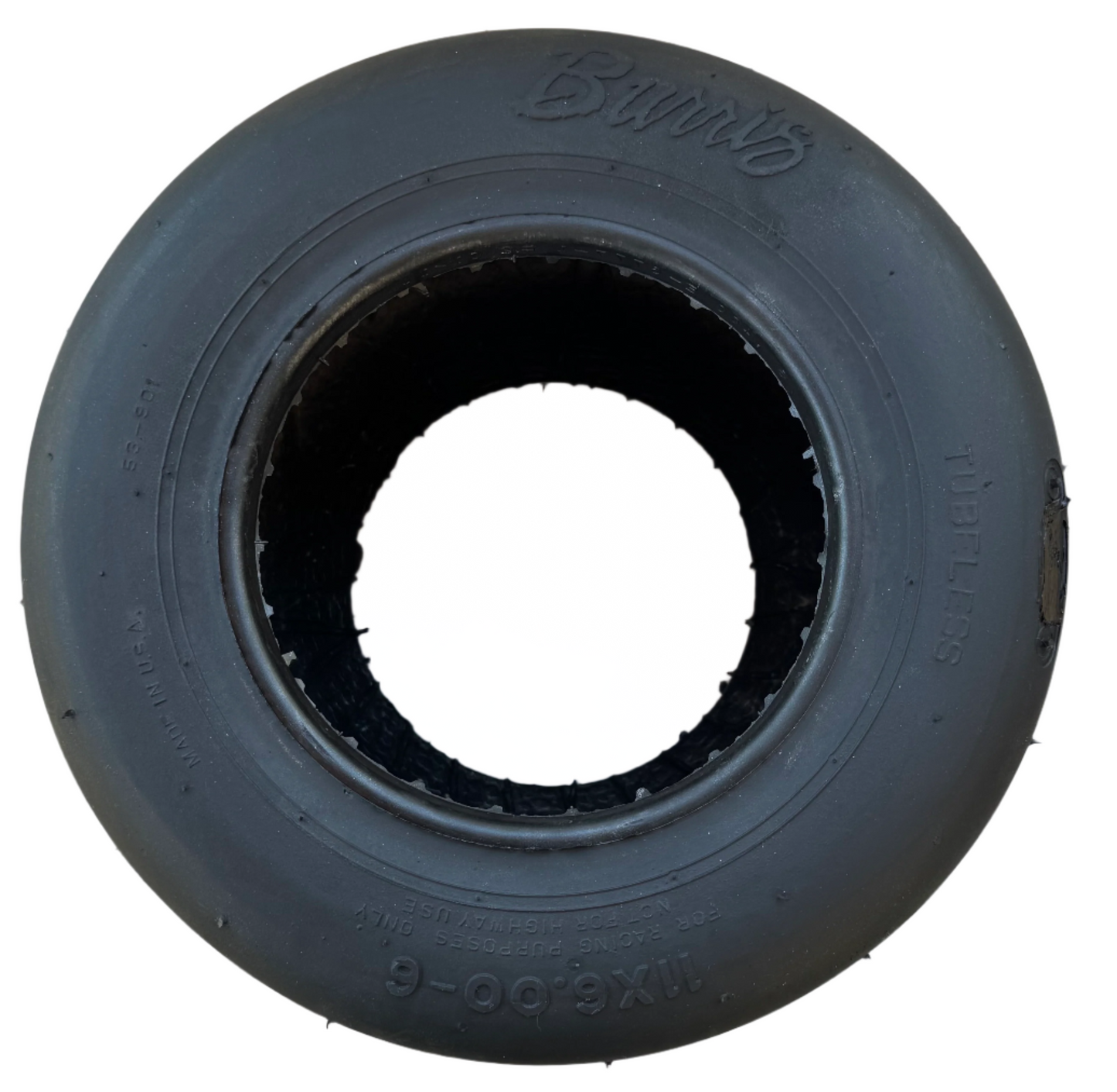 Burris Cloud 11 x 6.0-6 Slick Tire for Onewheel +XR/XRC/GT-S Rally Edition (6" Hub Compatible)