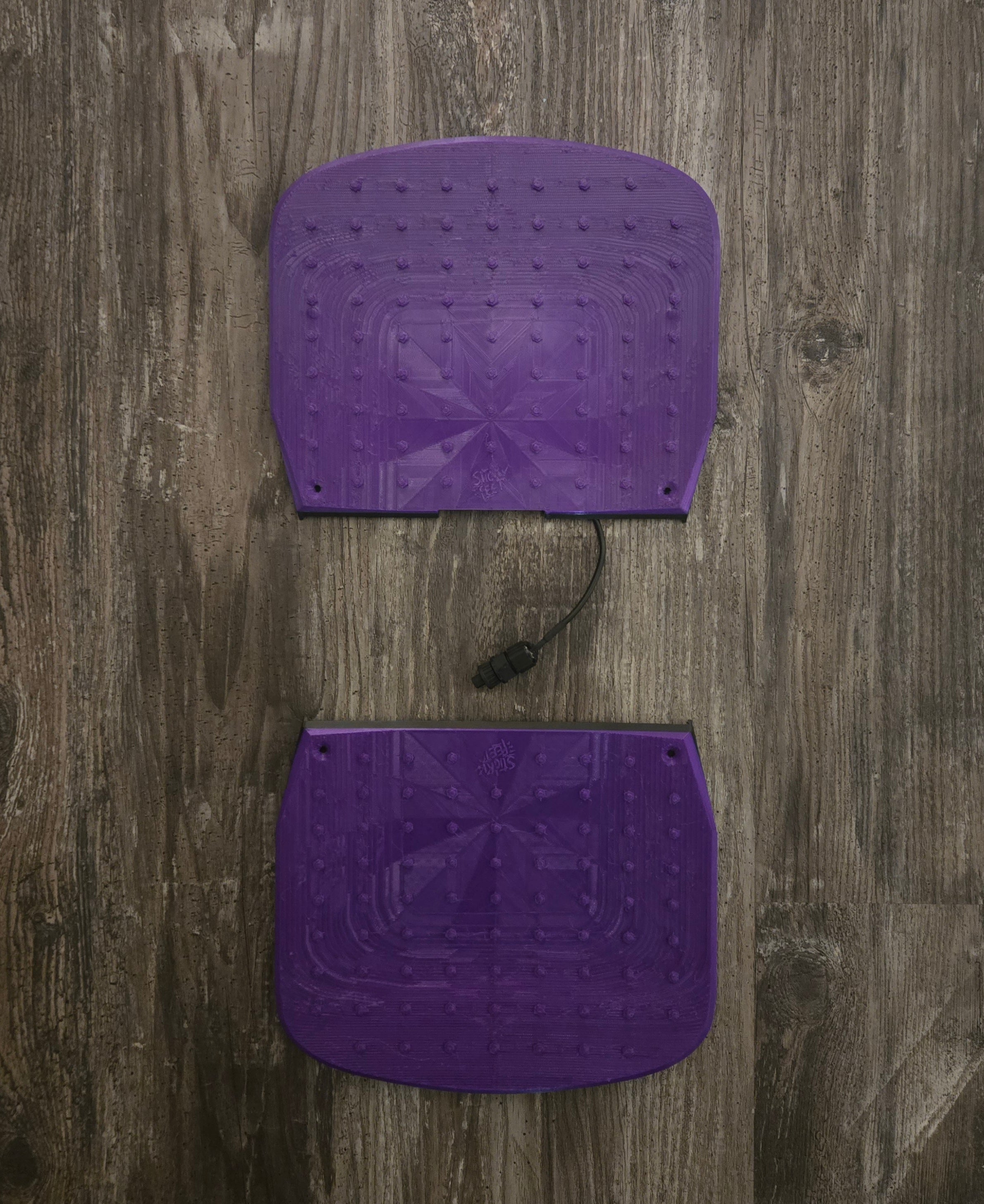 EvoPad™ Front & Back bundle w/ integrated studded grip – SHARKY
